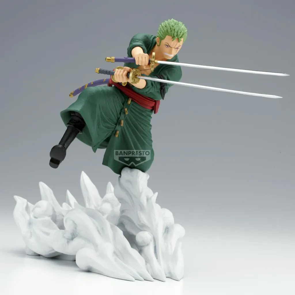 ONE PIECE - Roronoa Zoro - Figure Senkozekkei 15cm